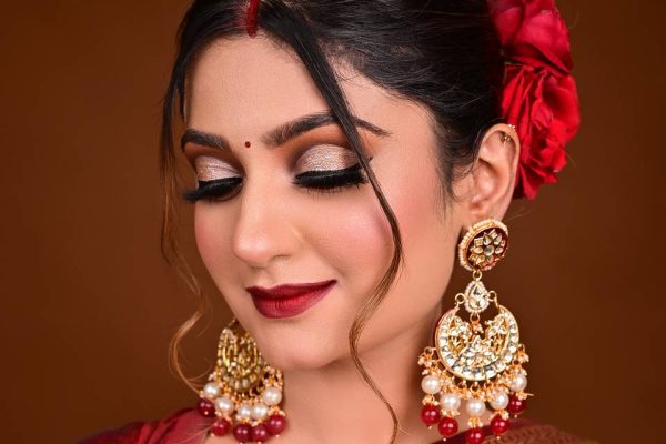 Party Makeup In Salon